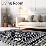 Tile Mosaic Interlocking Hexagonal(Blue)