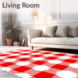Buffalo Checkered Farmhouse Reversible Layered(Red)