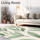 Botanical Leaf Nature Inspired Canvas(Ivory)