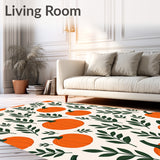 Harvest Foliage Pathway Decoration With Pumpkin Patch Motif(Orange)