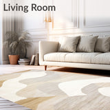 Beige Geometric Wave(Beige)