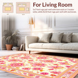 Charming Pink Textual Motif(Ivory)