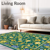 Bathroom with Floral Prints(Green)