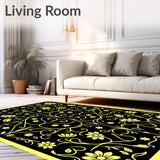 Artistic Botanical Garden Enchanted Whimsical(Black)