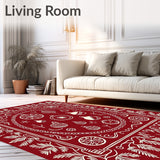 Nostalgic Holiday Festive Motif(Red)