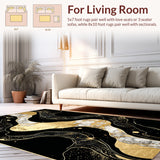 Contemporary Elegant Fluid(Black)