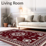 Festive Snowflake Wonderland Holiday Pathway Decoration(Red)