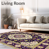 Beige Denim Area(Purple)