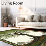 Children Activity with Tree of Life Motif and Earth Tones(Green)