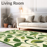 Chantille Collection Olive Washable Area Rug Modern Patio Decor(Beige)