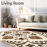 Enchanted Aviary Medallion With Botanical (Ivory)