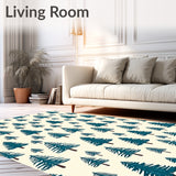 Evergreen Tannenbaum Holiday Floor Accent With Decorative Motif(Ivory)