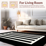 Striped Elegance(Black)