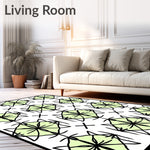 Nordic Trellis Scandinavian Mid Stylish (Green) - ODIKA