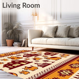 Glowing Kitty Christmas Village Scene Decorative Floor with Lights(Cream)