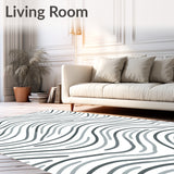 Zen Garden Ripple Wave Minimalist(White)