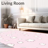 Cotton Burst Decorative Throw with Texture Waves(Pink)