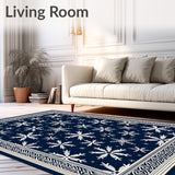 Winter Wonderland Starry Sky Decorative Throw(Blue)