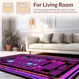 Energetic Vintage Pixelated Style(Pink)