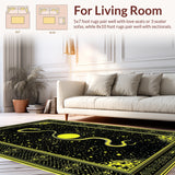 Elegant Spot Moon Motif(Black)