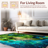 Playful Circular Moss Inspired Aesthetic(Green)