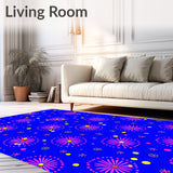 Celestial Confetti Path with Twinkling Dot Accents (Blue)