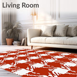 Cabin Tartan Crosshatch Maple Sunset(Red)