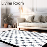 Elegant Bordered Lattice (White) - ODIKA