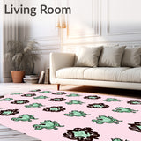 Damask Flourish Ornamental Traditional Style (Pink)