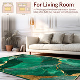 Stylish Gold Accents on Dark Tones(Green)