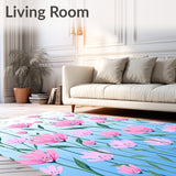 Whimsical Garden Botanical Meadow Illustration Arrangement (Pink)