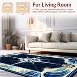 Contemporary Marine Inspired Design(Blue)