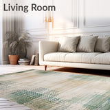 Rustic Green & Beige Kitchen Farmhouse Style(Beige)