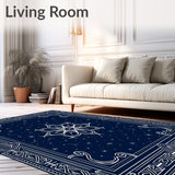 Celestial Constellation Maze Decorative Flooring (Blue)