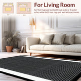 Modern Dual Sided Check Motif(Black)