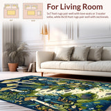 Charming Earthy Tones Playful Design(Blue)