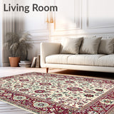 Boho Runner for Hallway and Entryway(Beige)