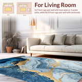 Sophisticated Contemporary Geometric Motif(Blue)