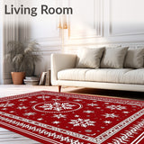 Joyful Winter Wonderland Decorative Surface(Red)