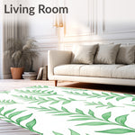 Jurassic Fern Botanical Impressionist Motif (Green) - ODIKA