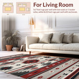 Refreshed Navajo Harley Tonal Abstract Phantom Design(Gray)