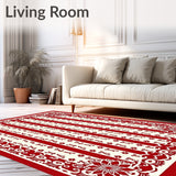 Noel Celebration Half Round Doorway Welcoming(Red)