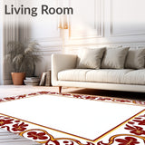 Art Nouveau Floral Scrollwork with Baroque Accent Detailing (Gold)