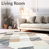 Diamond Dream Area Greyish Beige White(Beige)