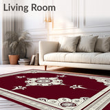 Grand Palace Inspired Ornate Luxurious Decorative Artwork(Red)