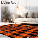 Jack o Lantern Gingham with Spooky Halloween(Orange)