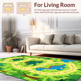 Educational T Rex Exploration Scene(Green)