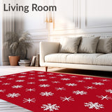 Nordic Winter Enchanted Magical Yuletide Accent(Red)