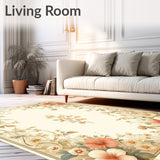 Stylish Beige Floral(Beige)