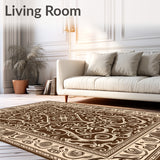 Elegant Scrollwork With Delicate Swirls And Flourishes(Brown)